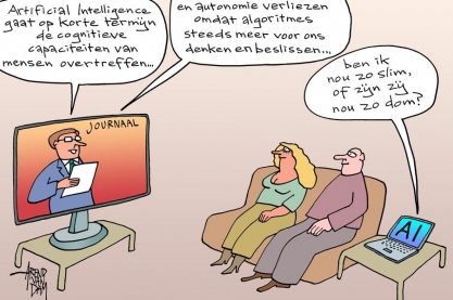 cartoon AI